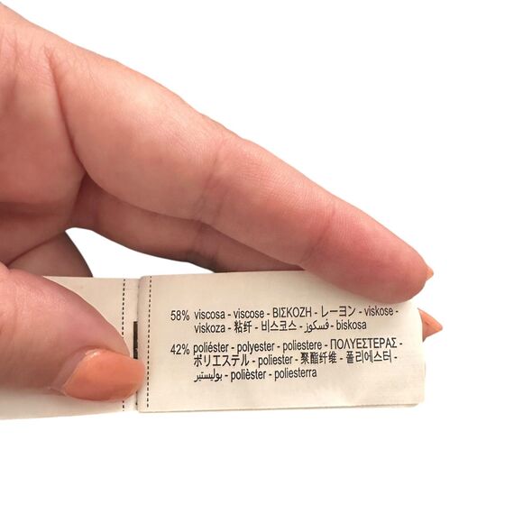 ZARA Striped Knit V-Neck Relaxed Sweater Black/White Small - Picture 5 of 5